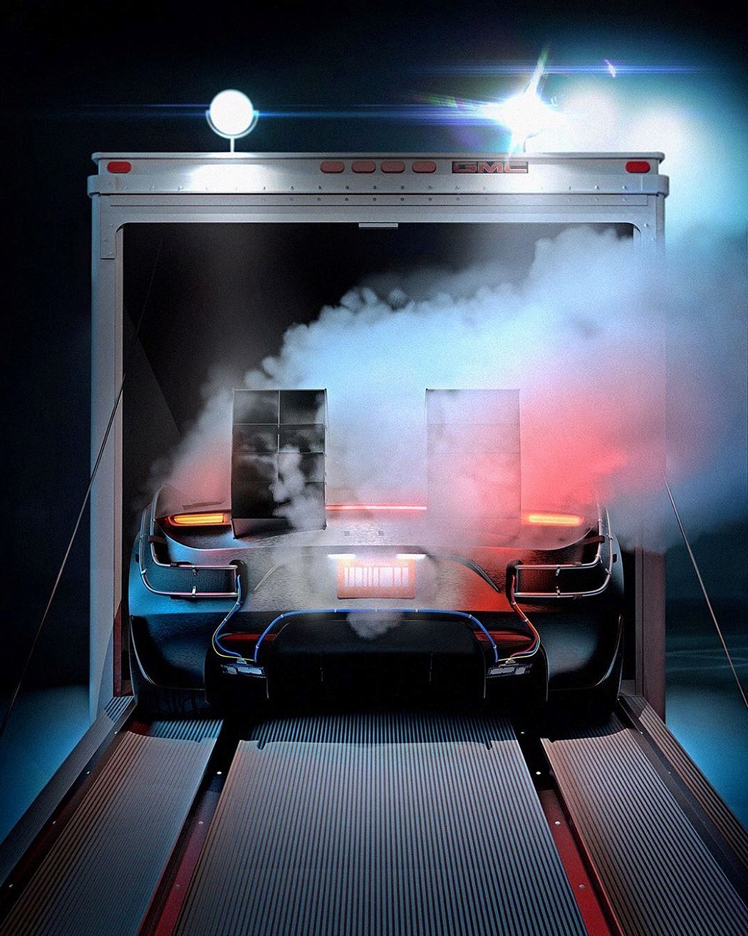 Tesla，X rimowa concept car，electric vehicle，