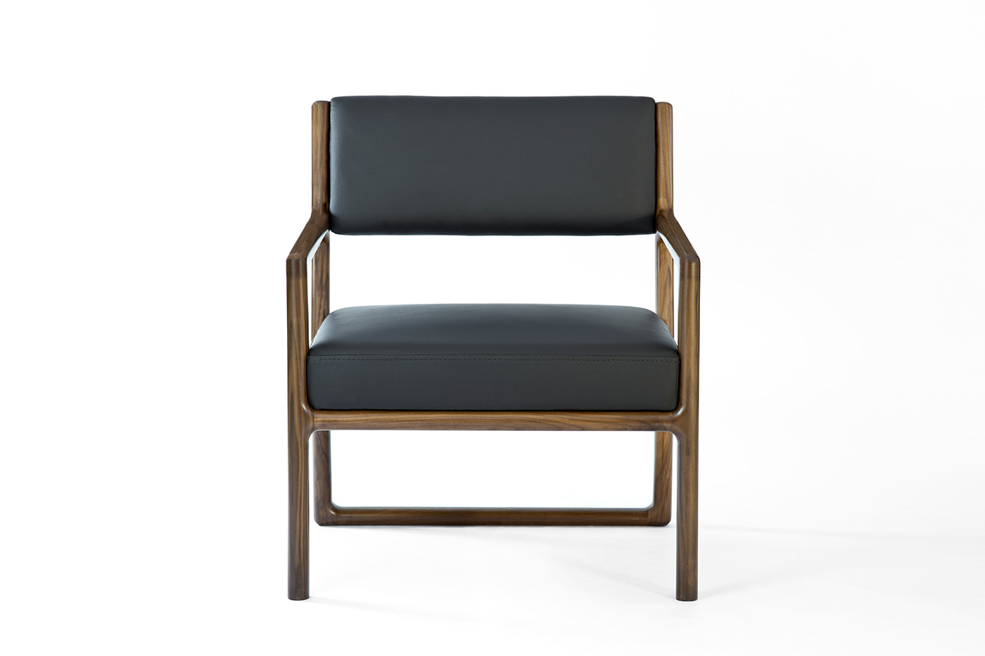 Armchair，classic，solid wood，Leatherwear，