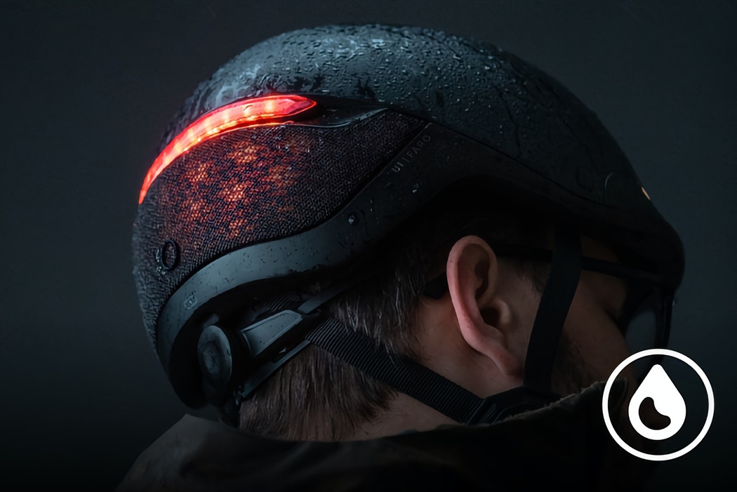 Helmet，Ride，Warning light，