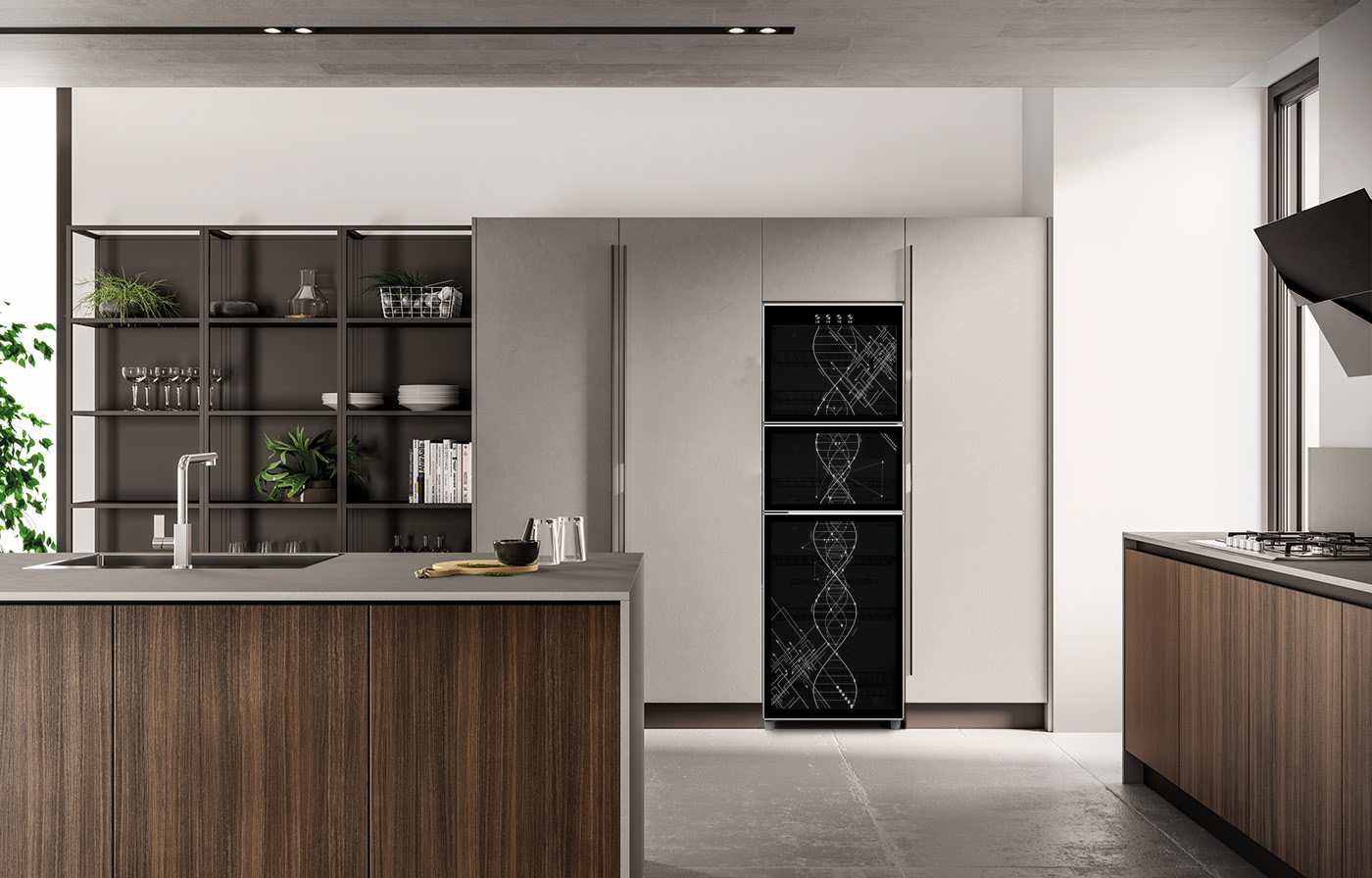 product design，Large household appliances，industrial design，Sterilizer，Glass，