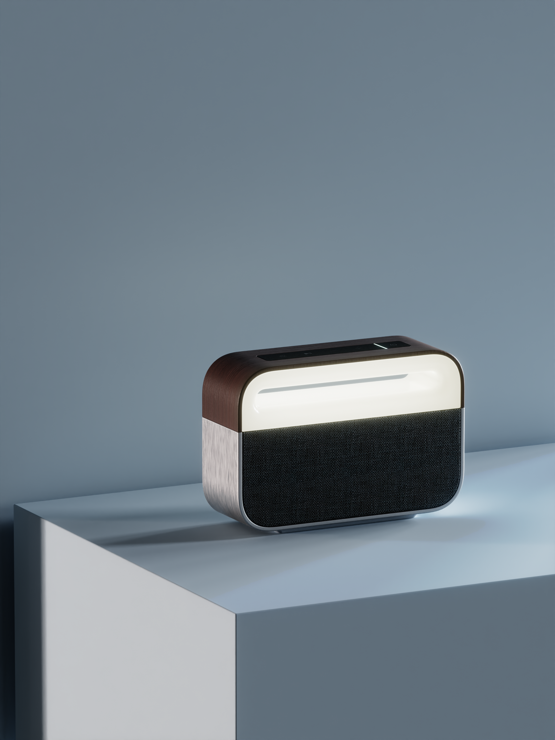 Home Furnishing，Bedside lamp，Night light，Bluetooth Speaker ，wood，fabric art，