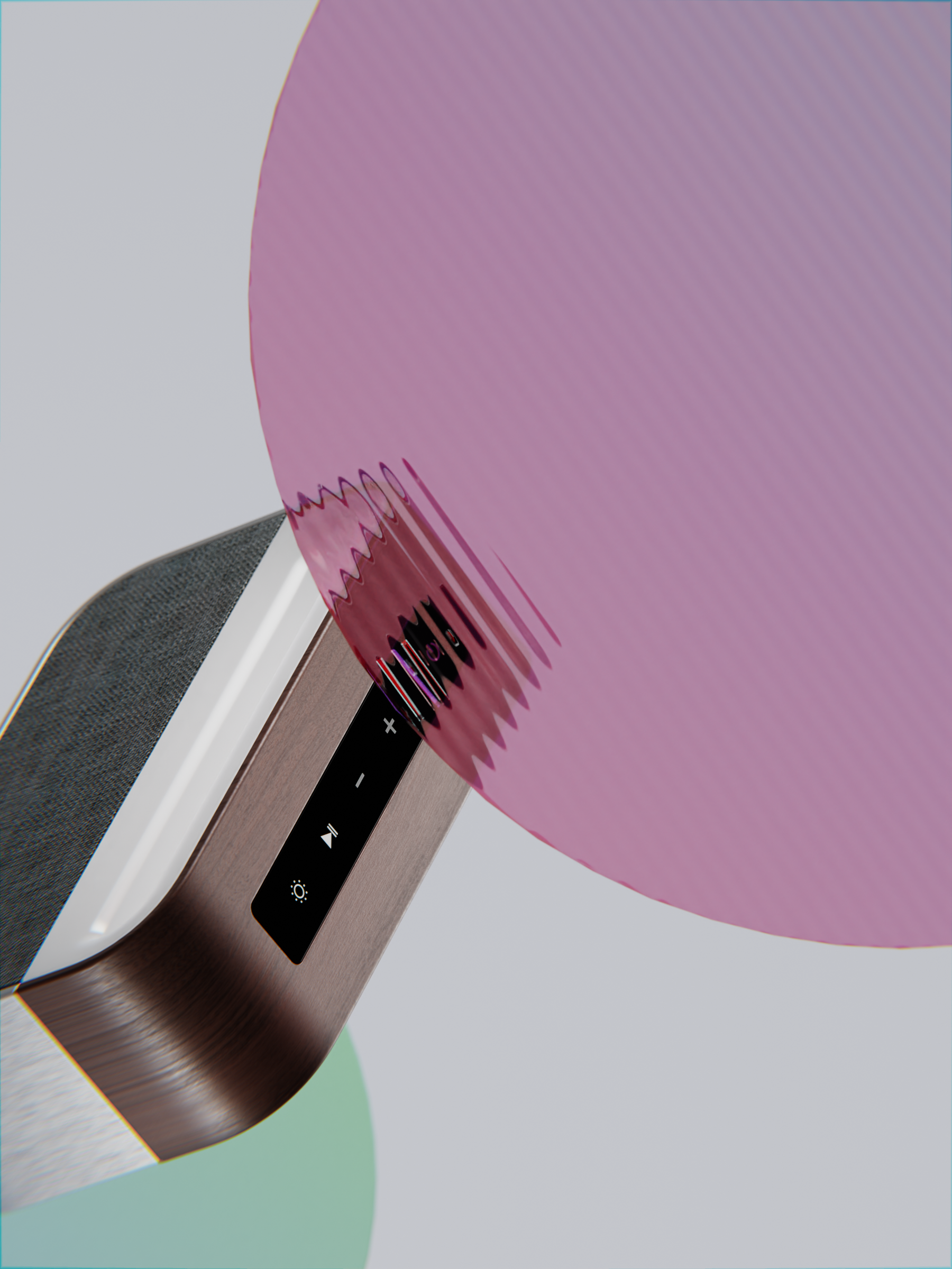 Home Furnishing，Bedside lamp，Night light，Bluetooth Speaker ，wood，fabric art，