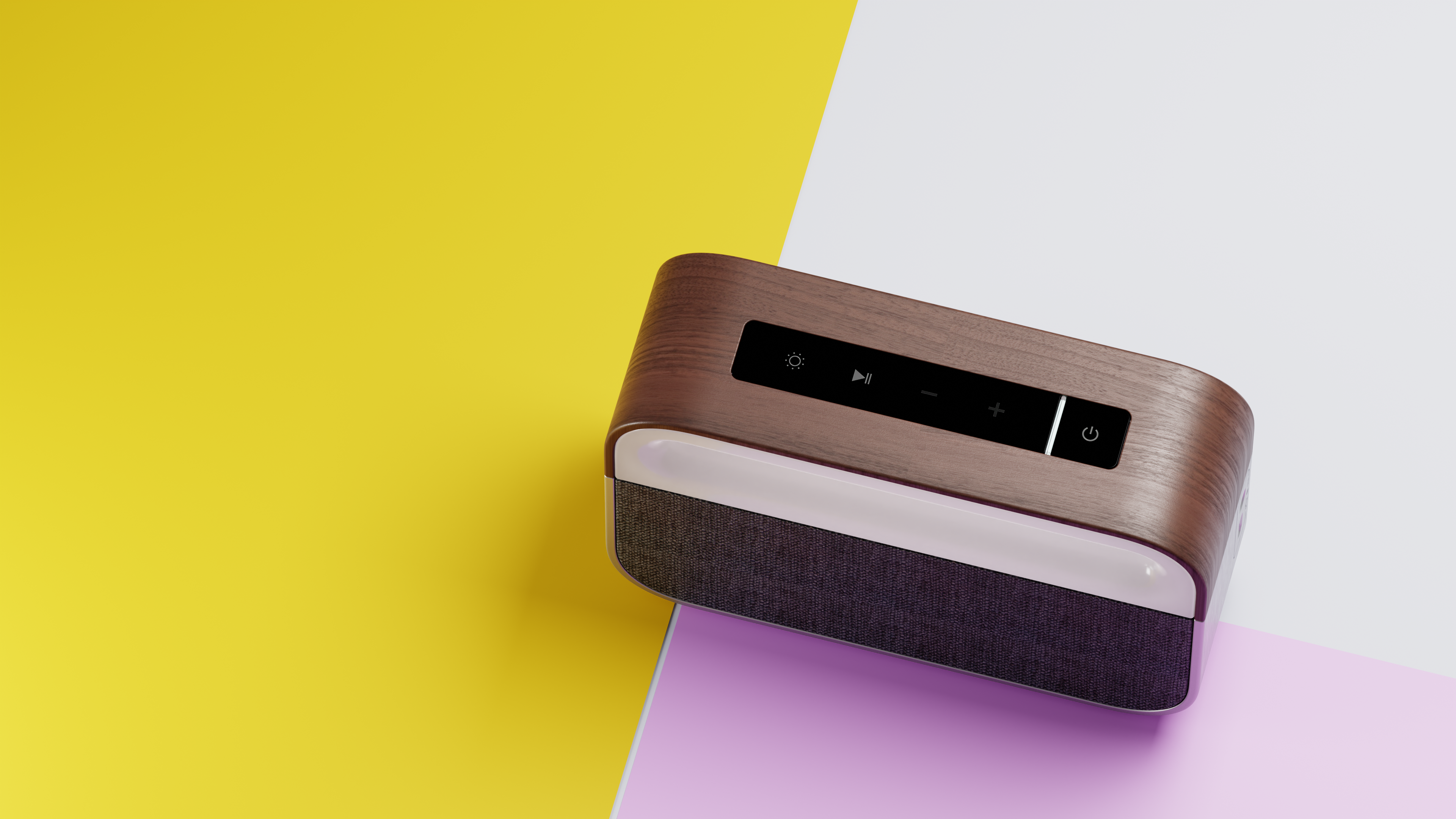 Home Furnishing，Bedside lamp，Night light，Bluetooth Speaker ，wood，fabric art，