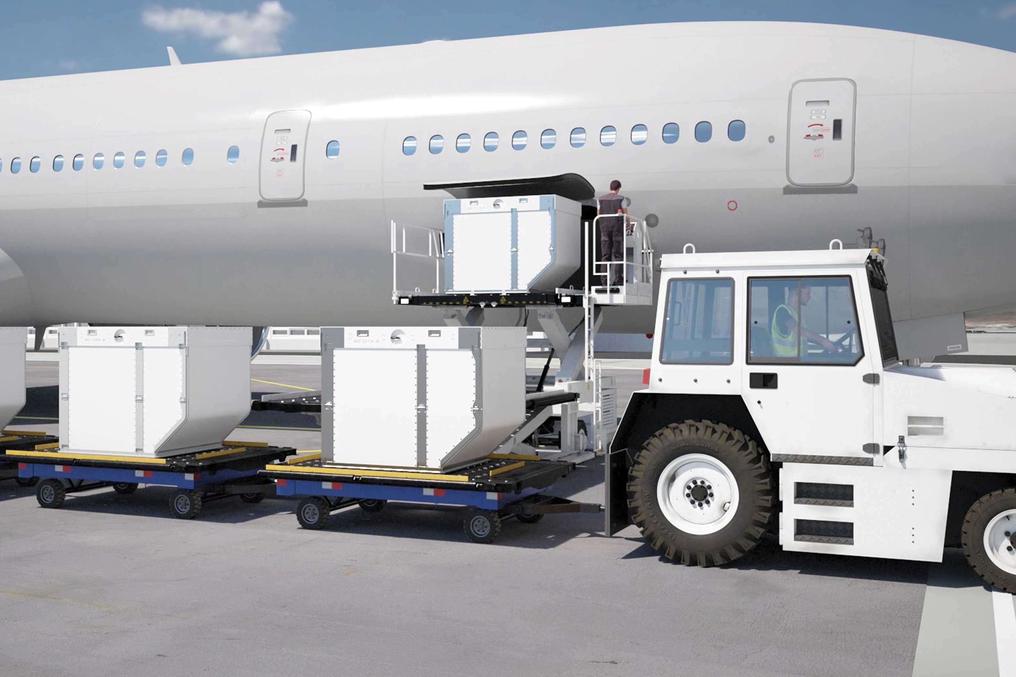 2020 red dot design concept award，C-ULD，logistics，Transportation system，