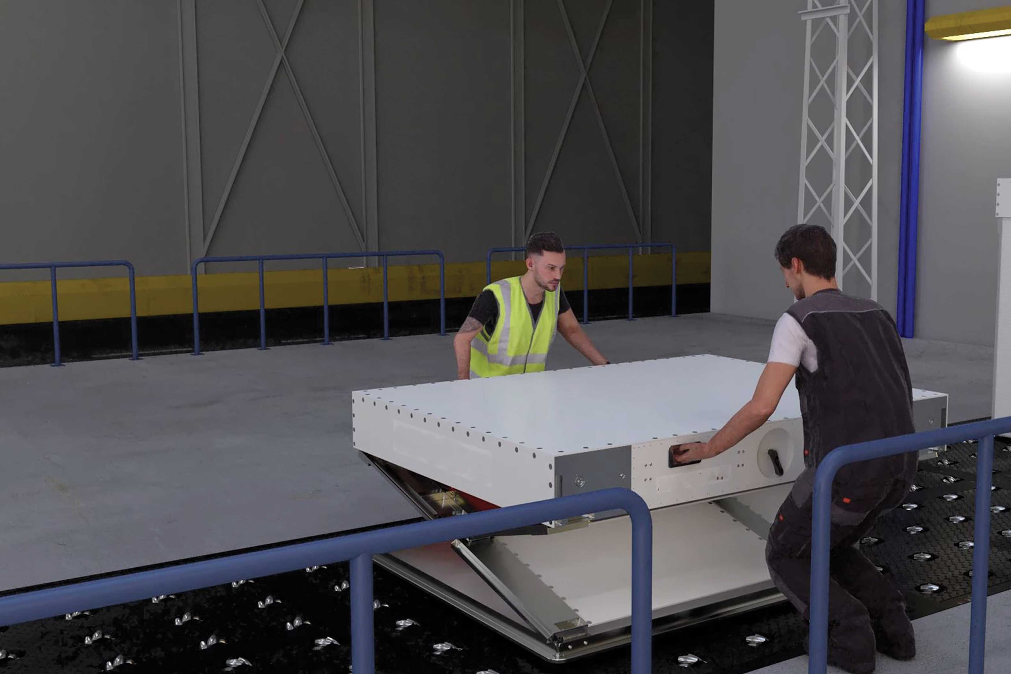 2020 red dot design concept award，C-ULD，logistics，Transportation system，