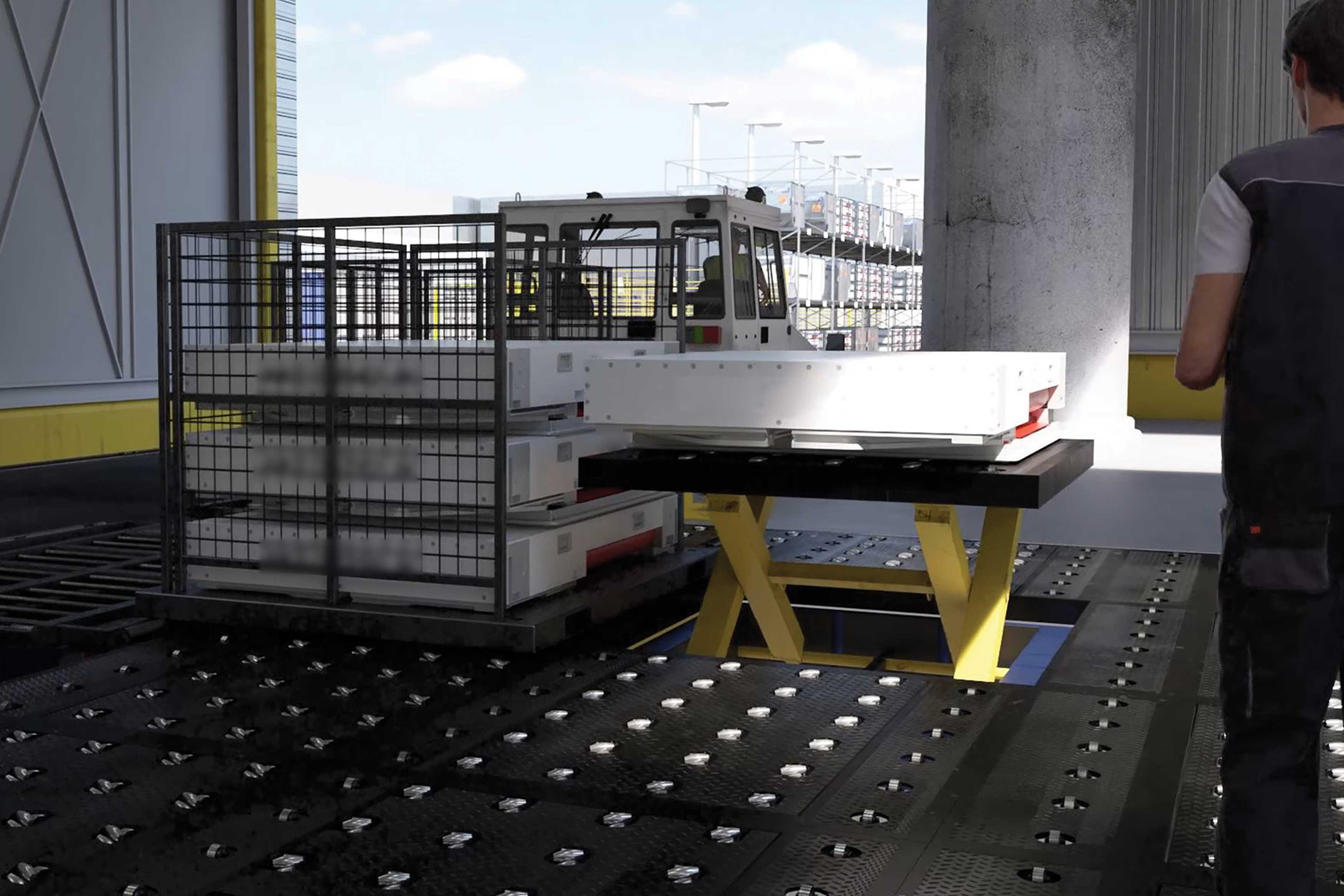 2020 red dot design concept award，C-ULD，logistics，Transportation system，