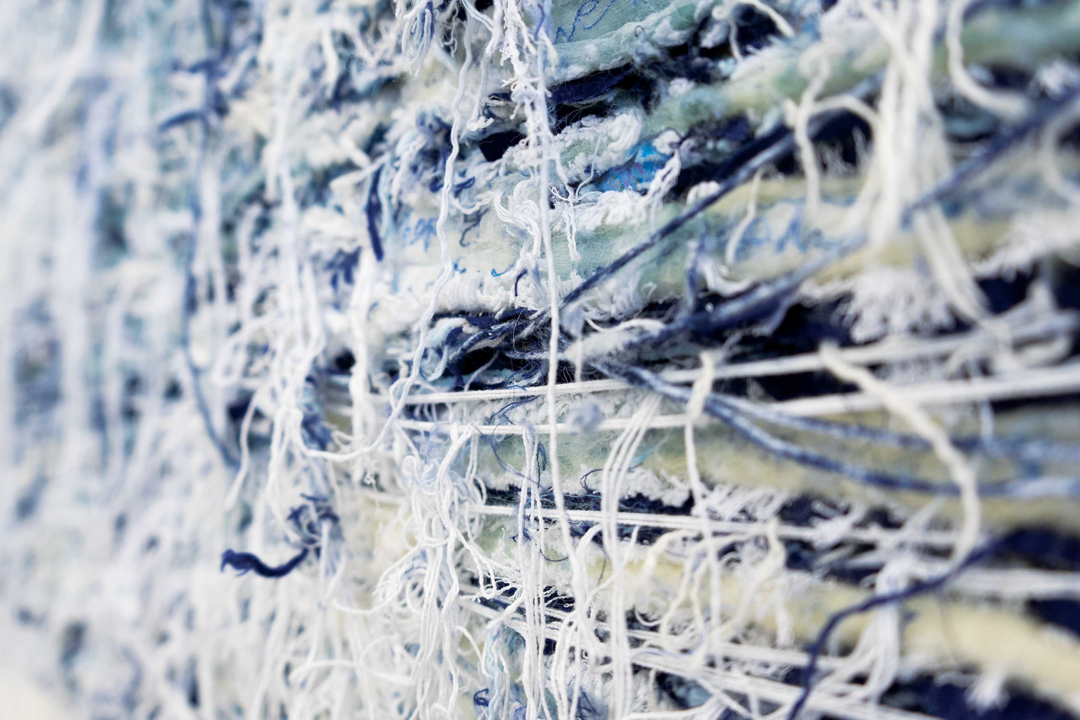 2020 red dot design concept award，Metamorphosis，Second hand fabric system，Textile combination，