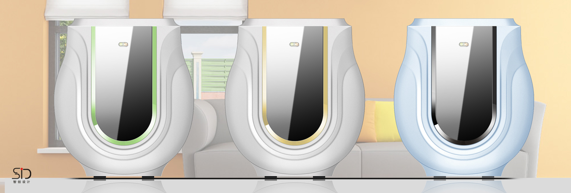 Design of household oxygen generator，industrial design，Shenzhen design company，Zhichuang design，