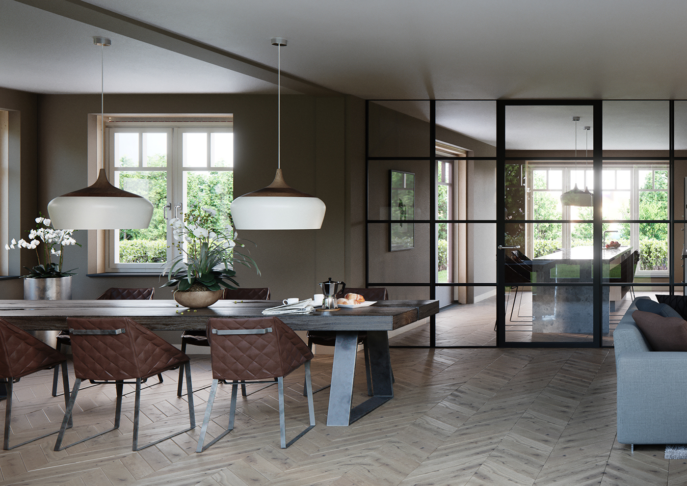 Home design，Interior design，a living room，