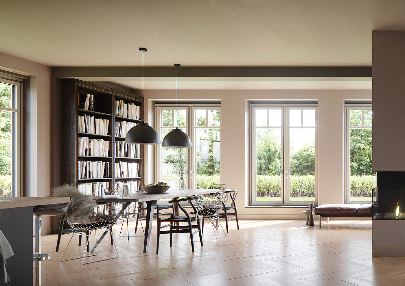 Home design，Interior design，a living room，