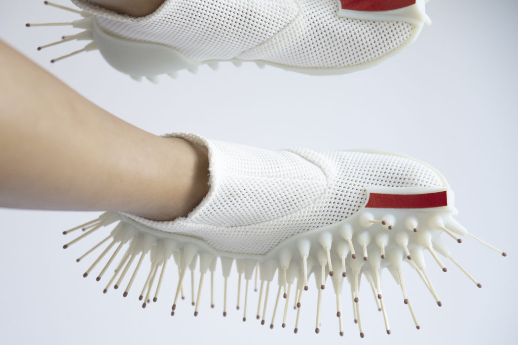 Netina，Matchstick shoes，Futuristic design，Provide USB shoes，Rechargeable shoes，