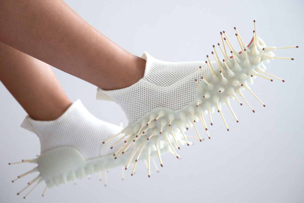 Netina，Matchstick shoes，Futuristic design，Provide USB shoes，Rechargeable shoes，