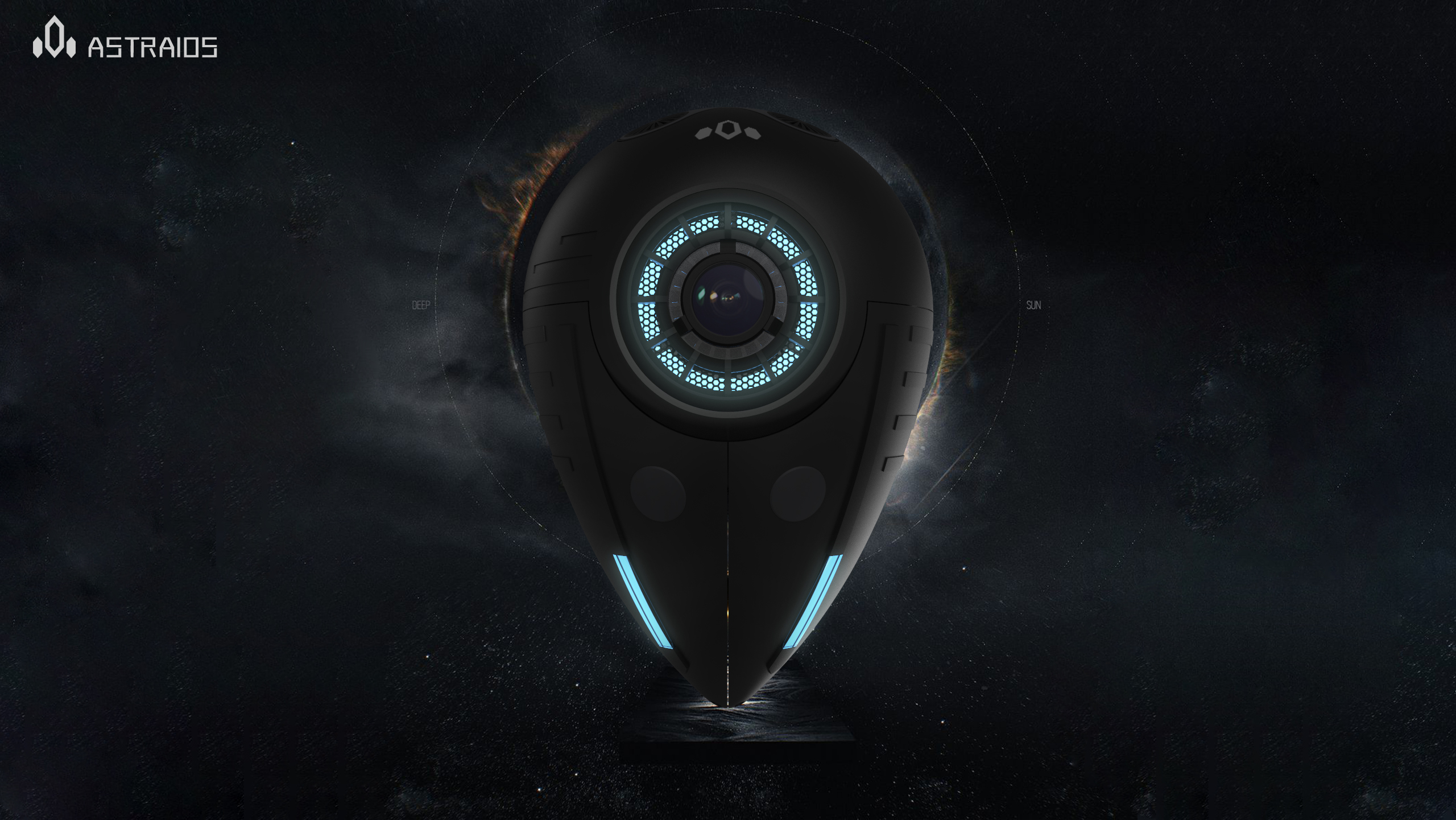 UAV，prospecting，Alien planet，heavy industry，science fiction，Sense of future，