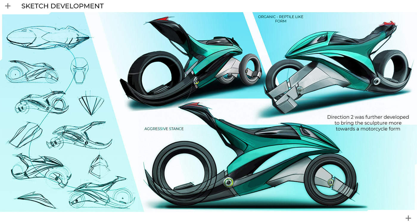 Concept tricycle，three wheeled motorcycle，ATHERIS，