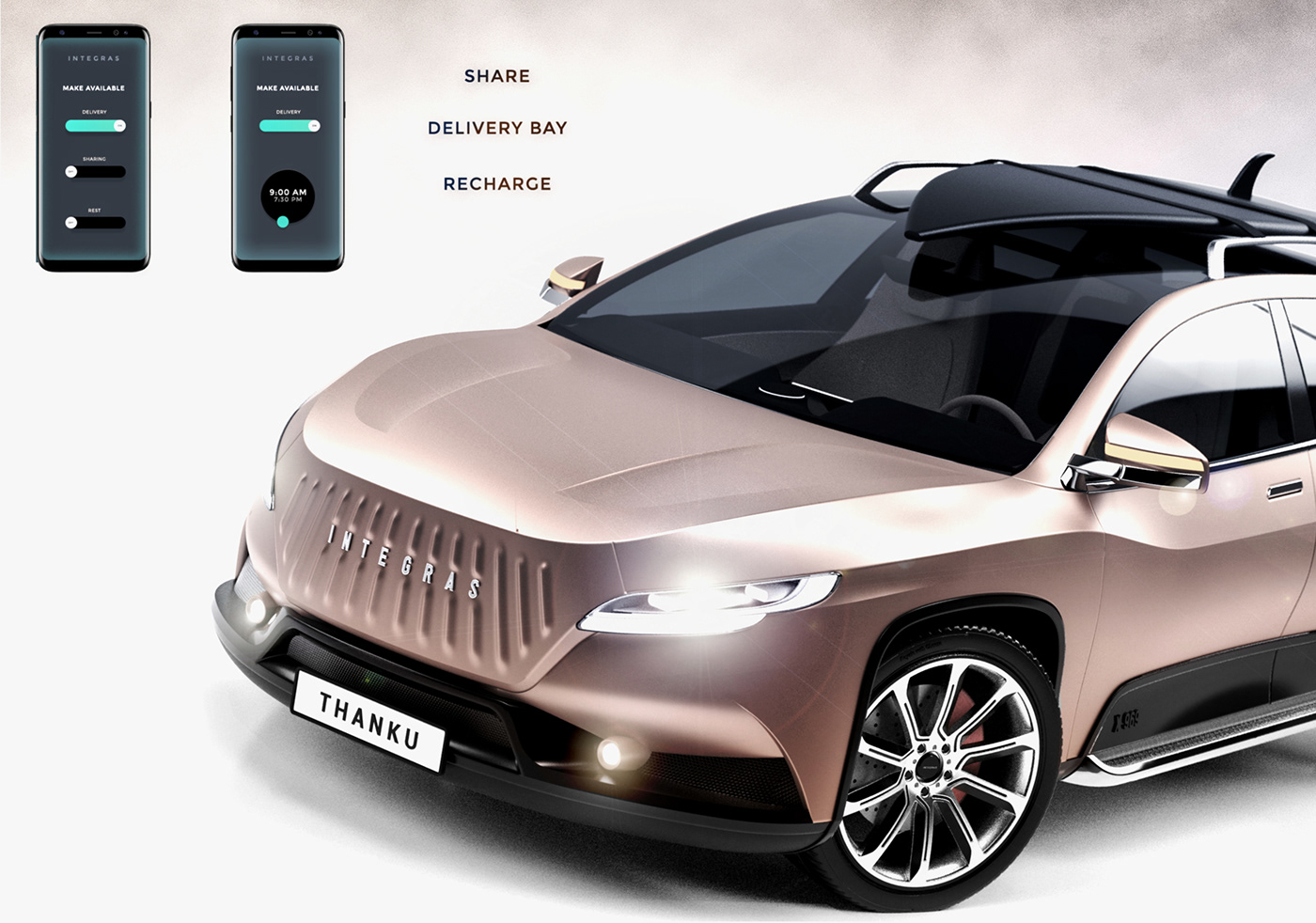 Off-road vehicle，Electric vehicle，Automatic driving，concept，