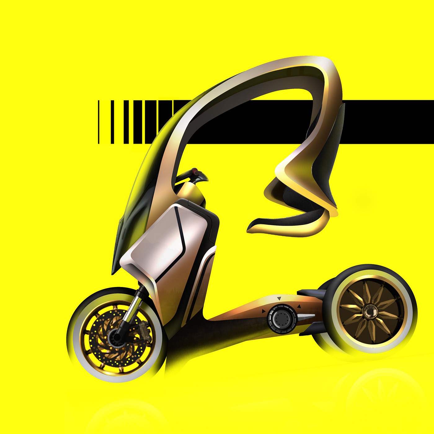 Scooter，motorcycle，Electric vehicle，Solar panels，