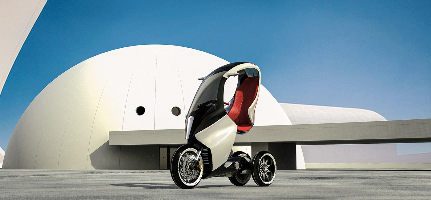 Scooter，motorcycle，Electric vehicle，Solar panels，