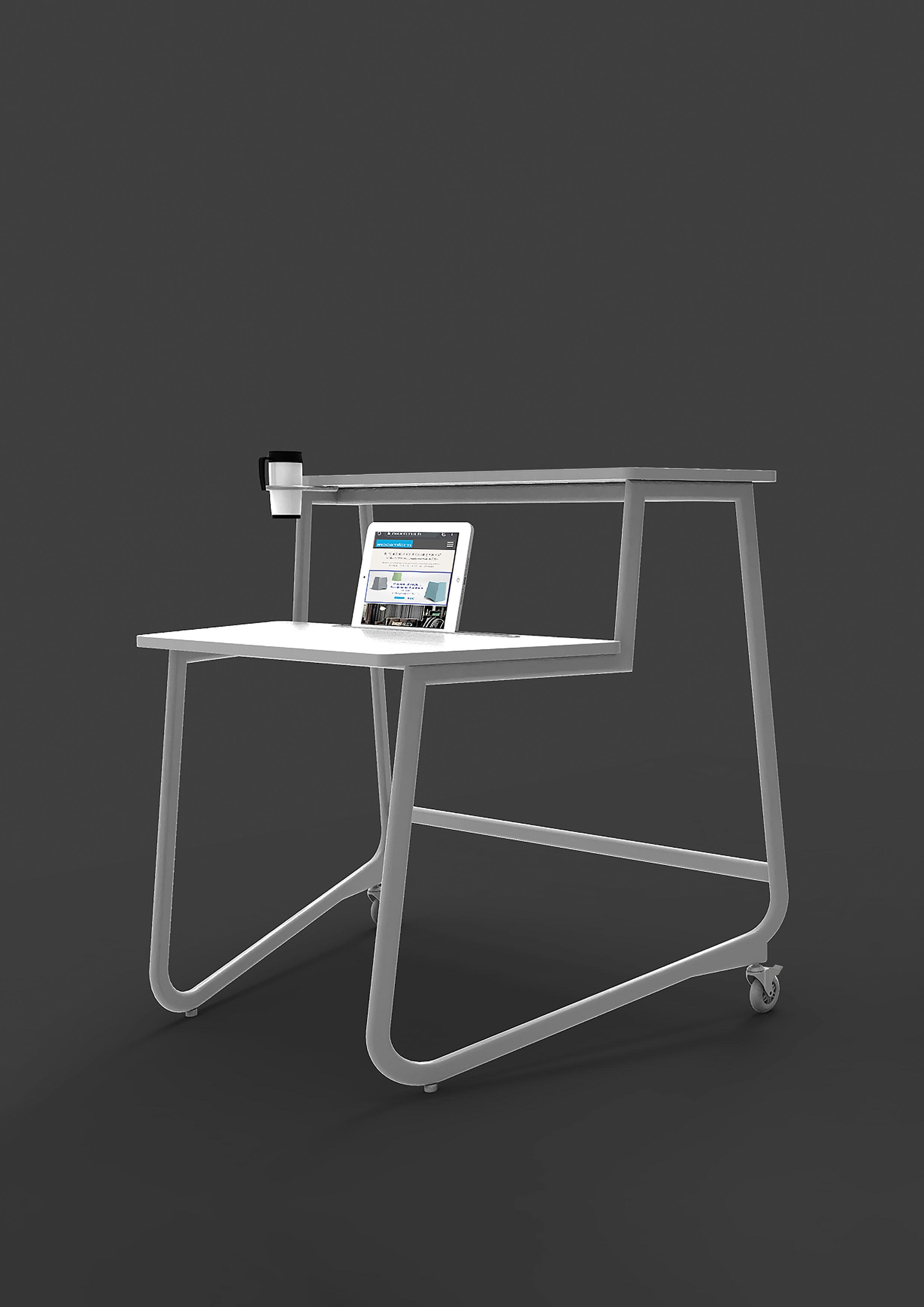 2020 red dot design concept award，Chain，erect position，desk，