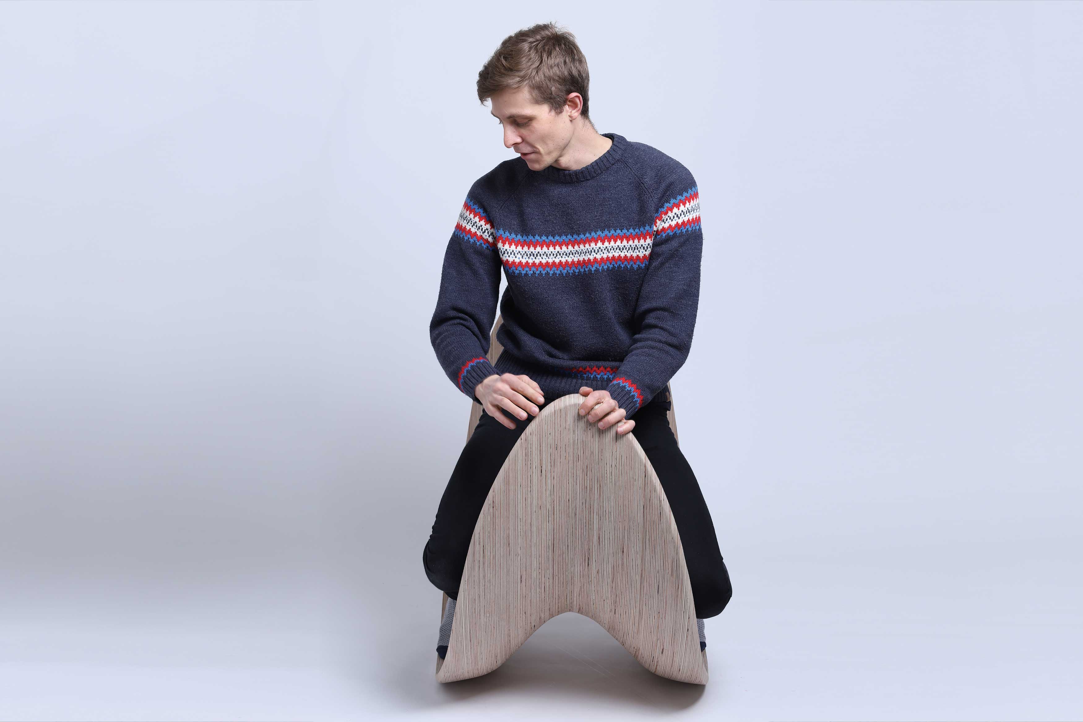 2020 red dot design concept award，JOY，Rocking chair，chair，