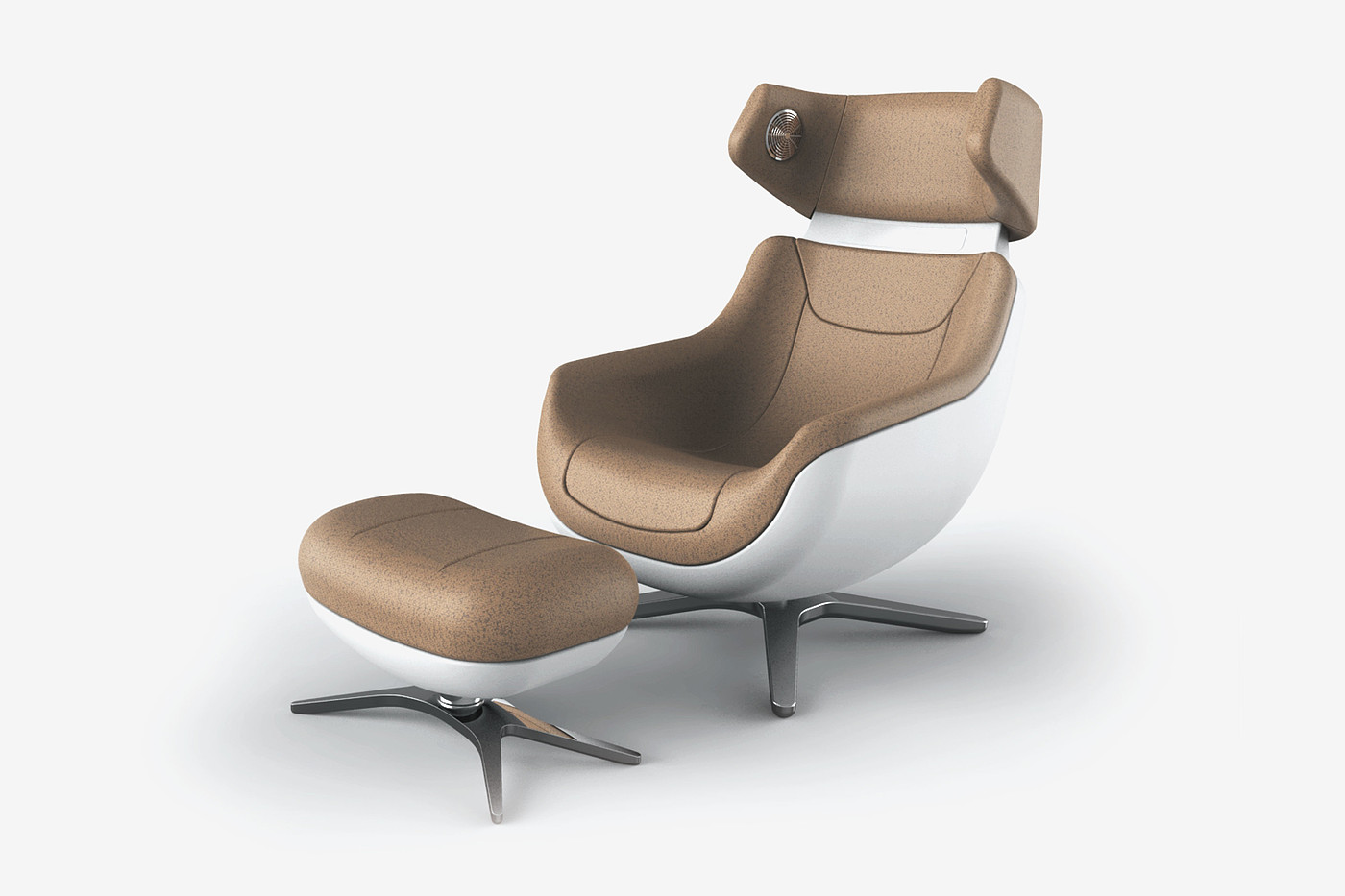 2020红点设计概念大奖，按摩椅，Massage Chair，人体工程学，传感器，蓝牙，