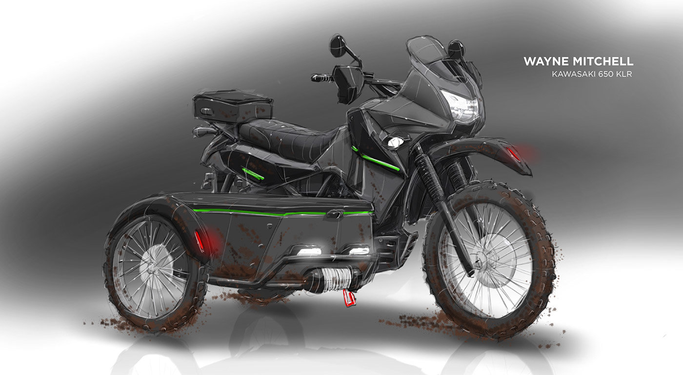 motorcycle，locomotive，3D modeling，Hand drawn manuscript，Design draft，