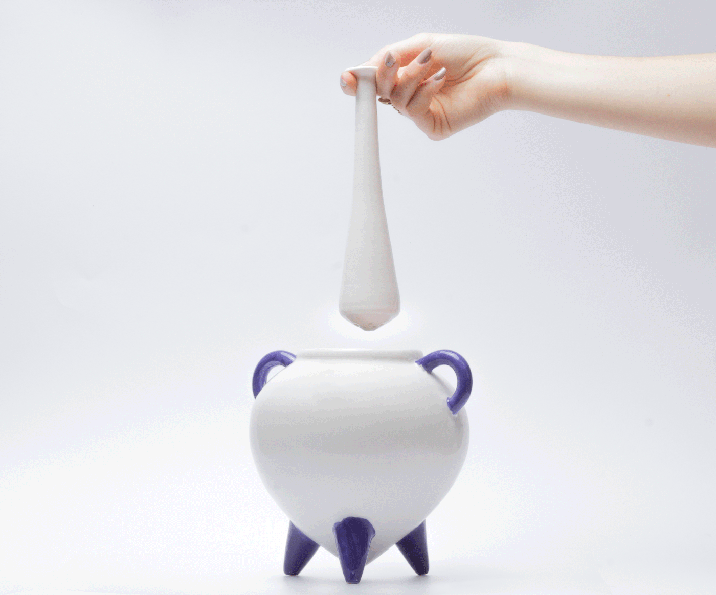 CLEPSIBERA，Porcelain，white，