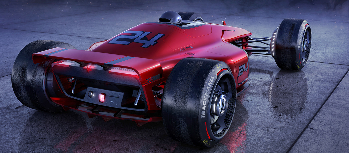 Trackmania，Racing design，sketch，