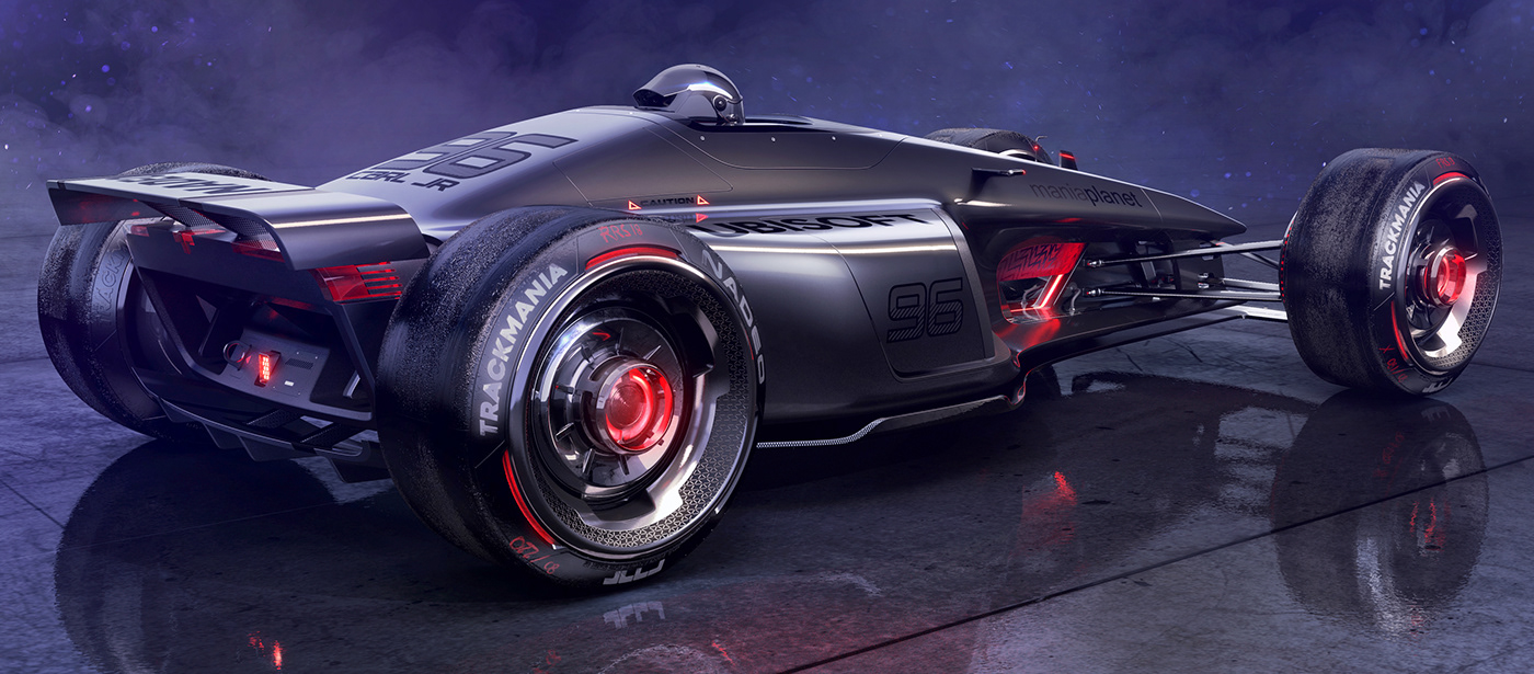 Trackmania，Racing design，sketch，