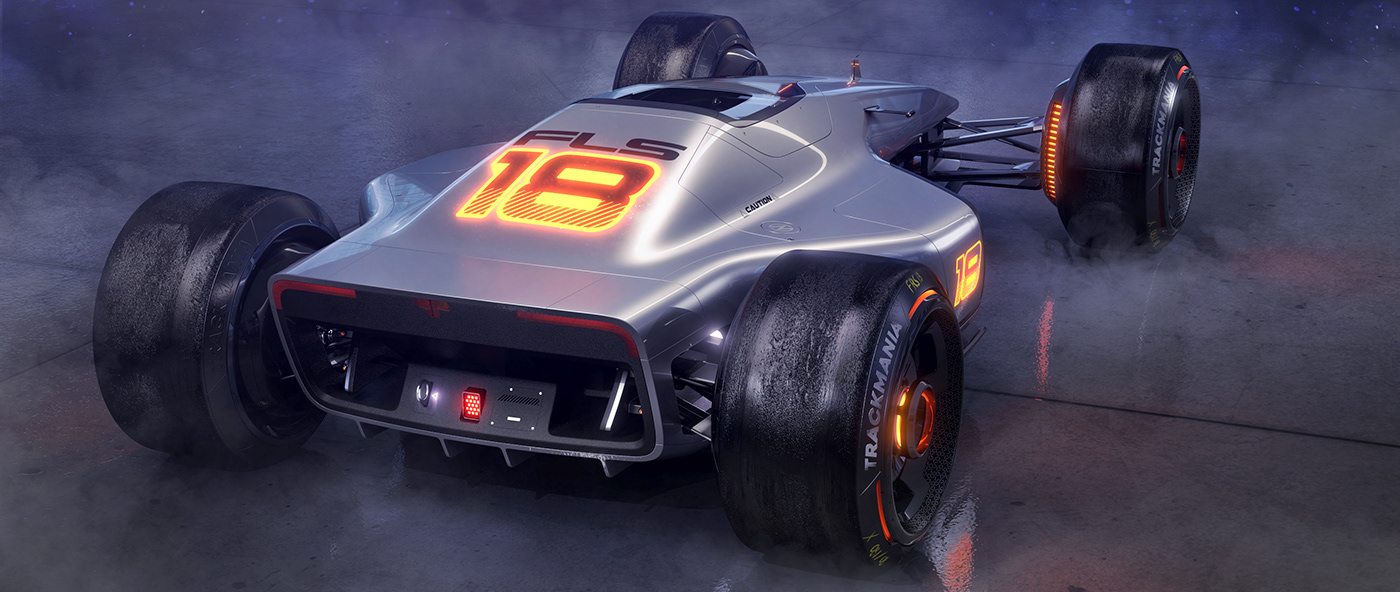 Trackmania，Racing design，sketch，