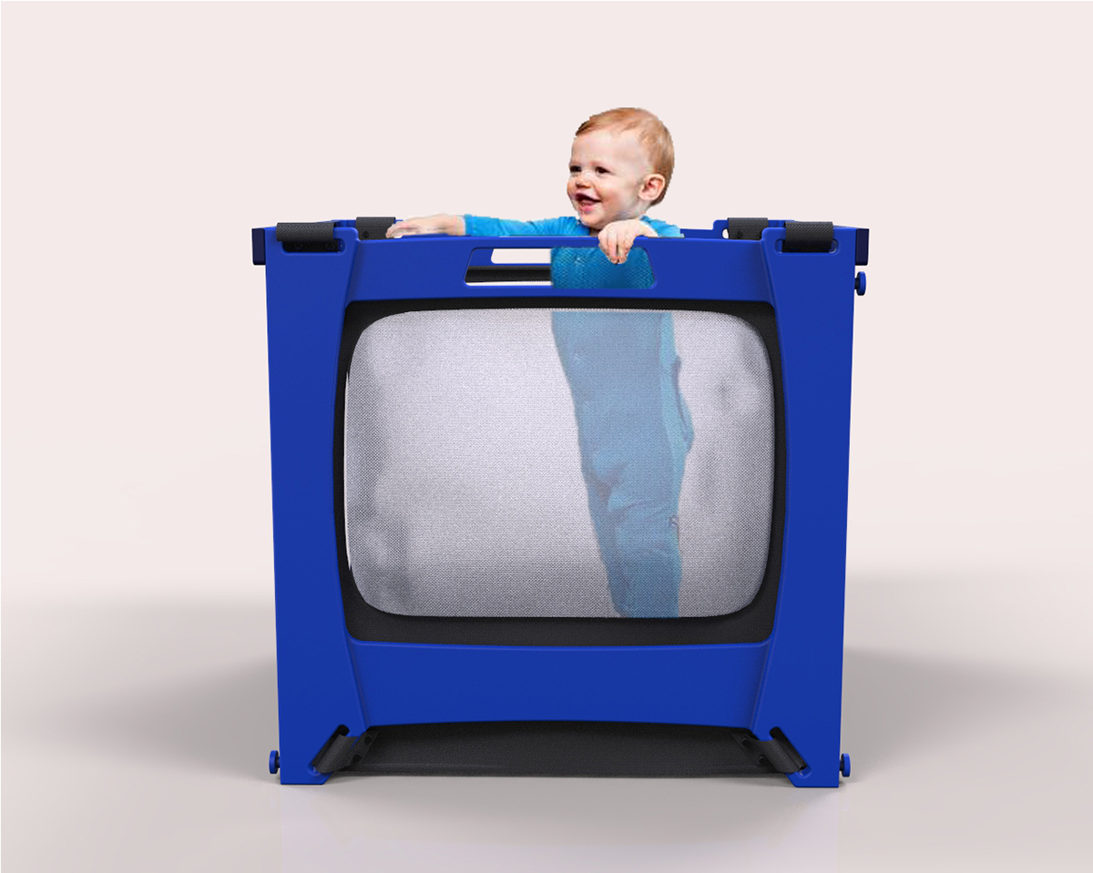 Foldable，Baby playbed，Maternal and infant products，conceptual design，