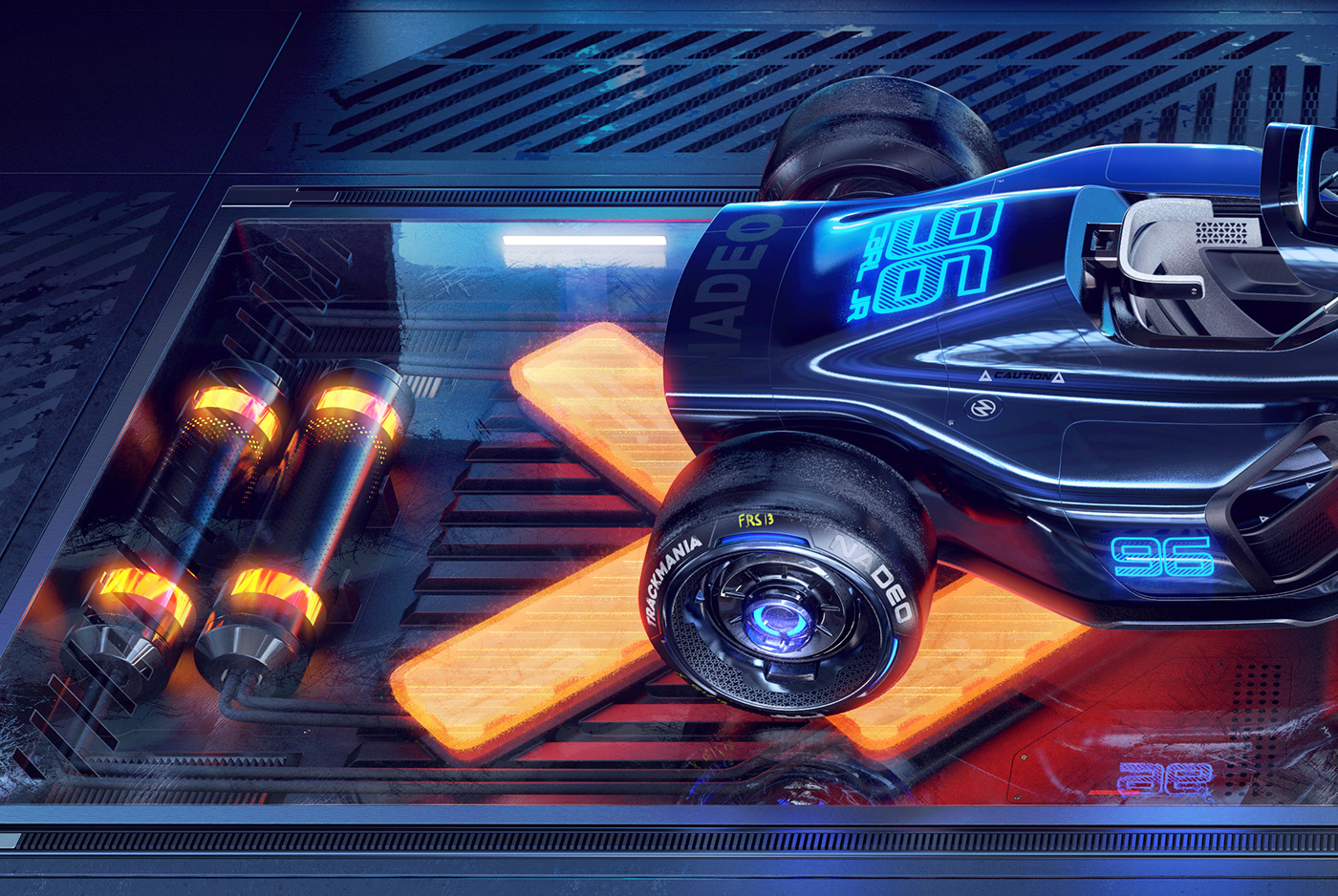 Trackmania，Racing design，sketch，