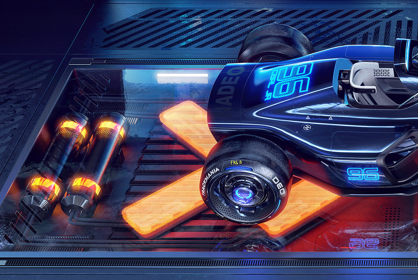 Trackmania，Racing design，sketch，