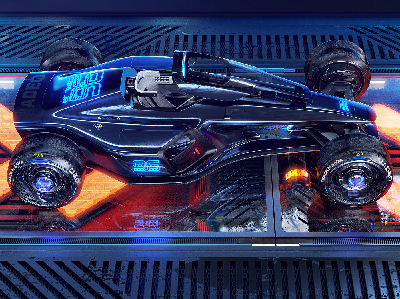 Trackmania，Racing design，sketch，