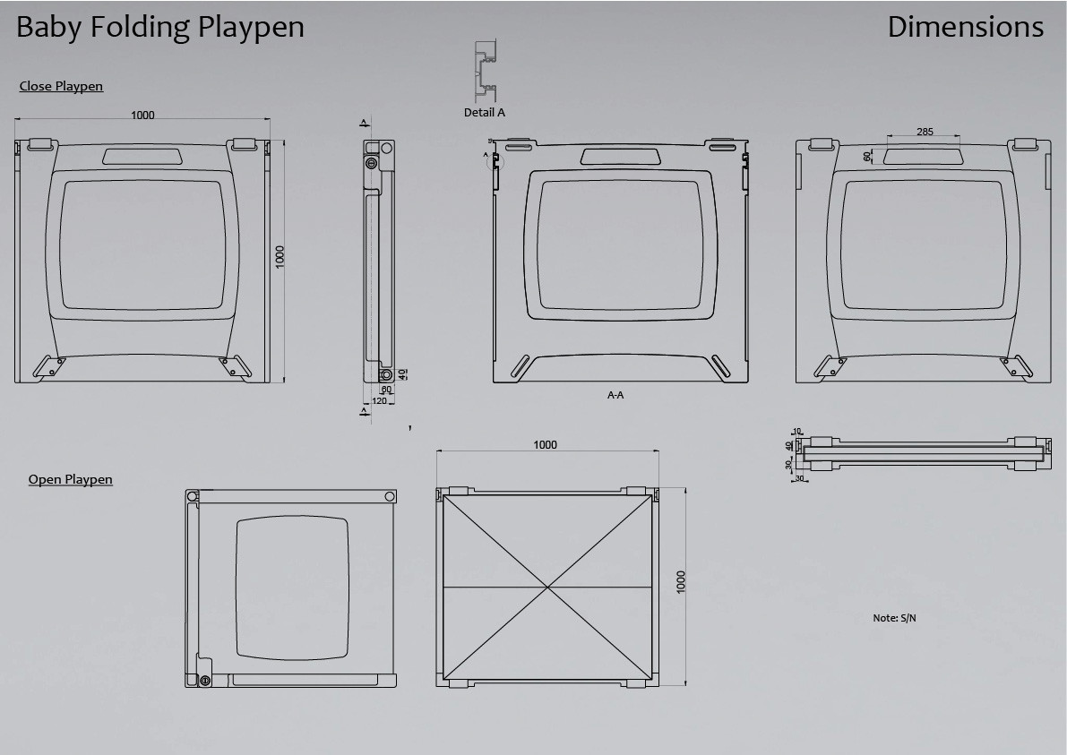 Foldable，Baby playbed，Maternal and infant products，conceptual design，