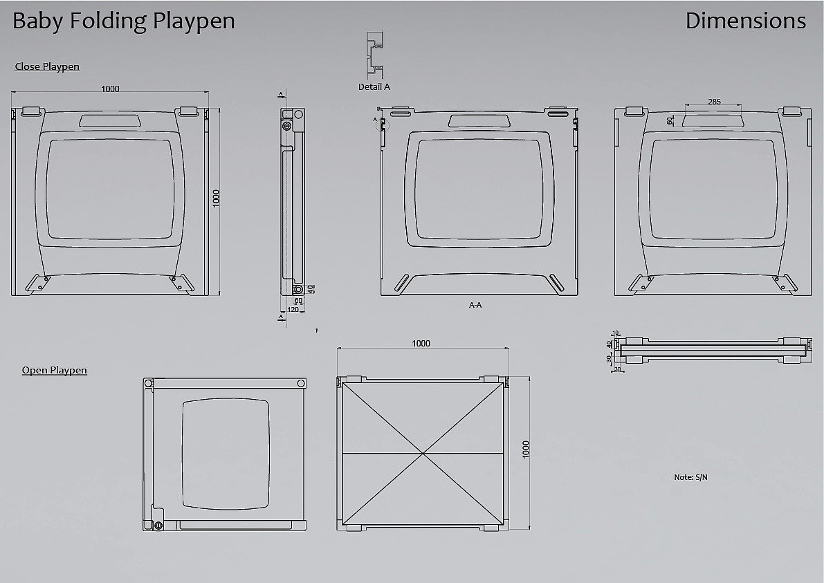 Foldable，Baby playbed，Maternal and infant products，conceptual design，