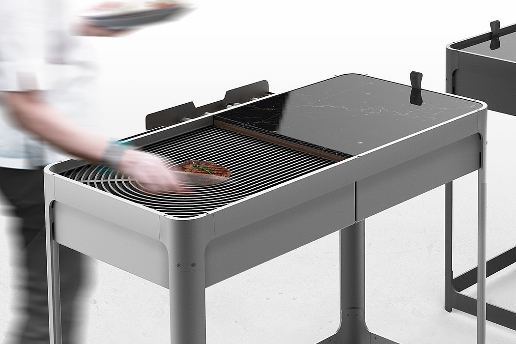 DOMINO BARBECUE，Barbecue rack，Metal，