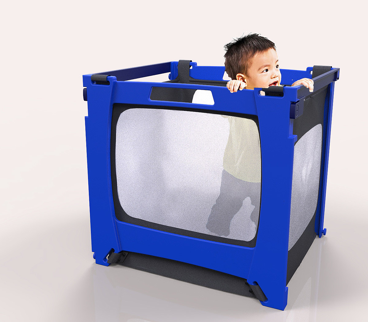 Foldable，Baby playbed，Maternal and infant products，conceptual design，