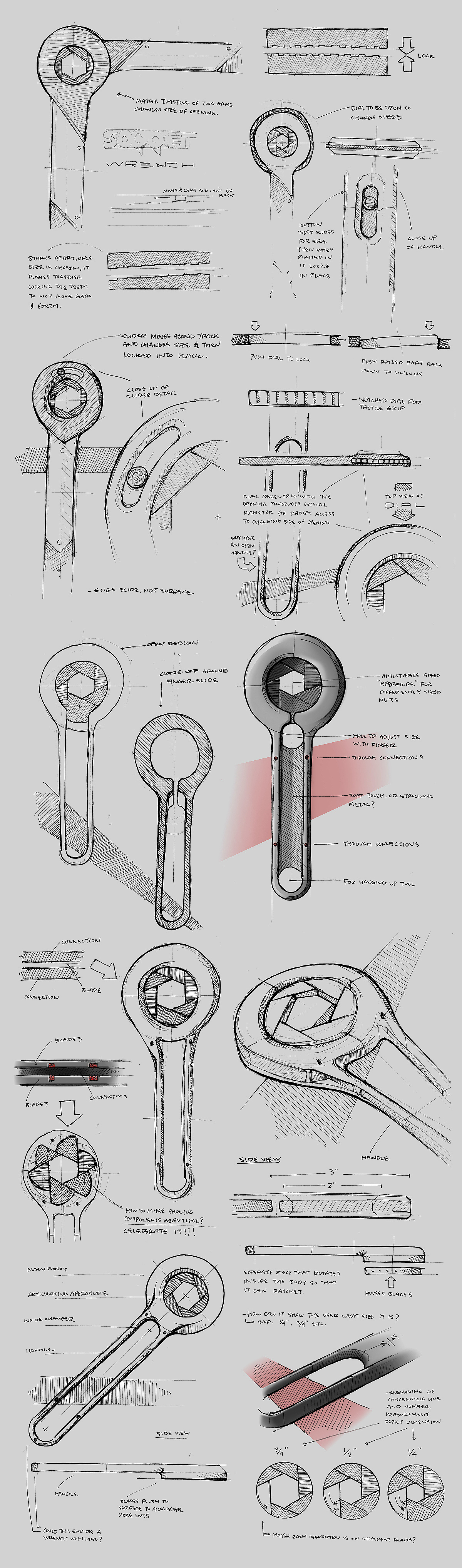 扳手，创意设计，工具设计，