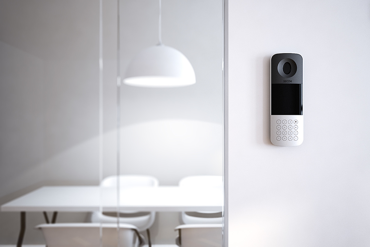 Fingerprint scanning lock，Office supplies design，Sikom，