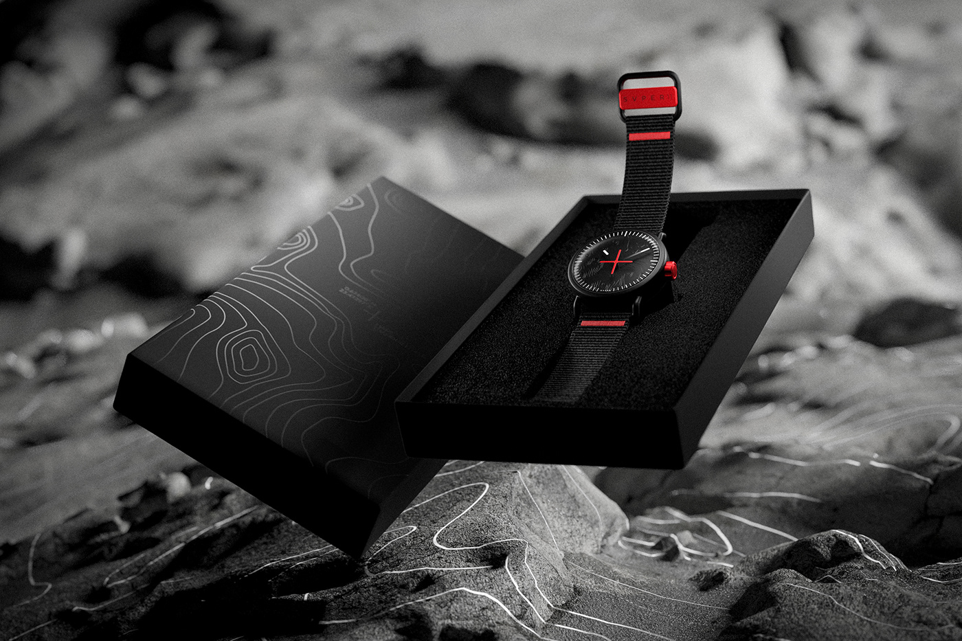 Wrist watch，details，NASA，Render，