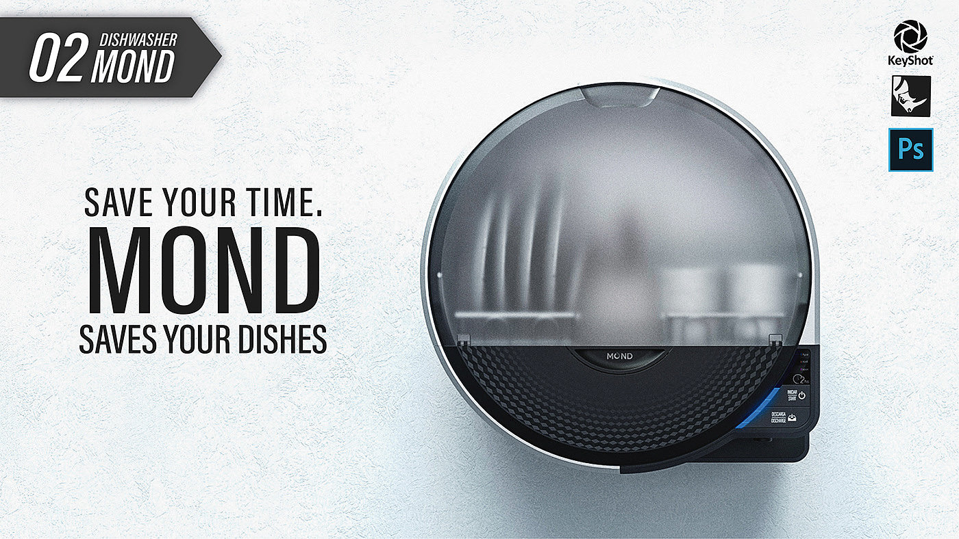 FNA Design Competition，Monde dishwasher，Smaller places，