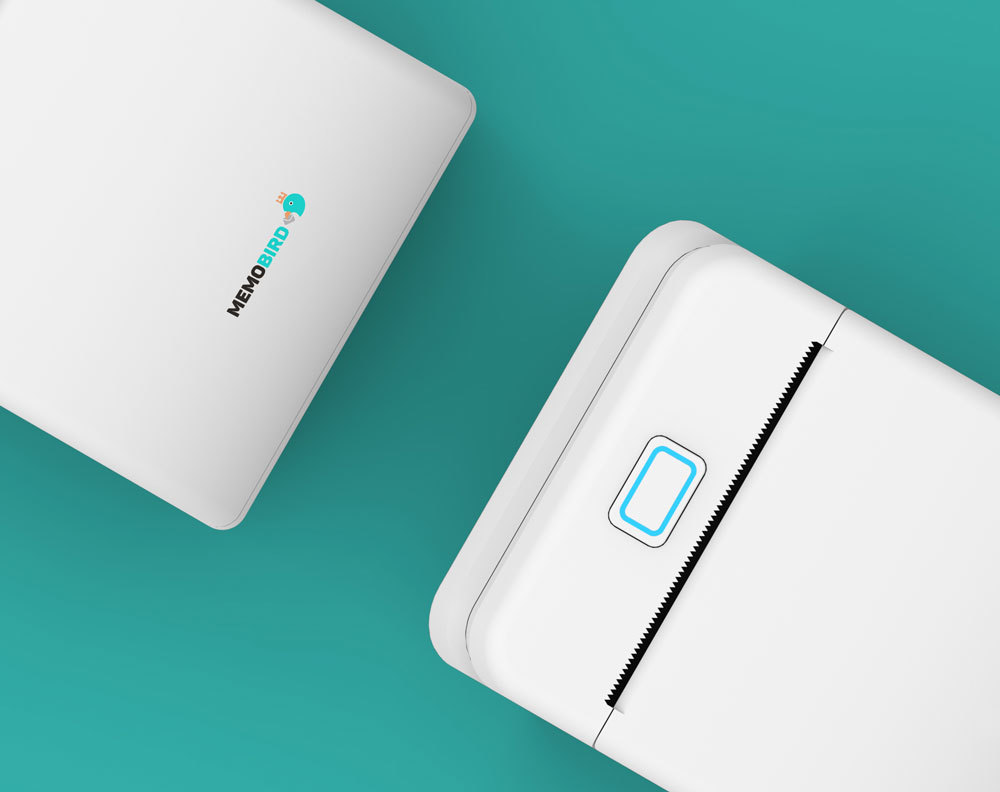 Xiamen Zhihe Industrial Design Co., Ltd，memobird，Office product design，Note machine，simple style ，pretty，