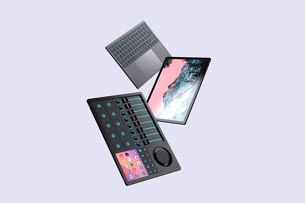 Notebook computer，Flat，multi-function，modularization，