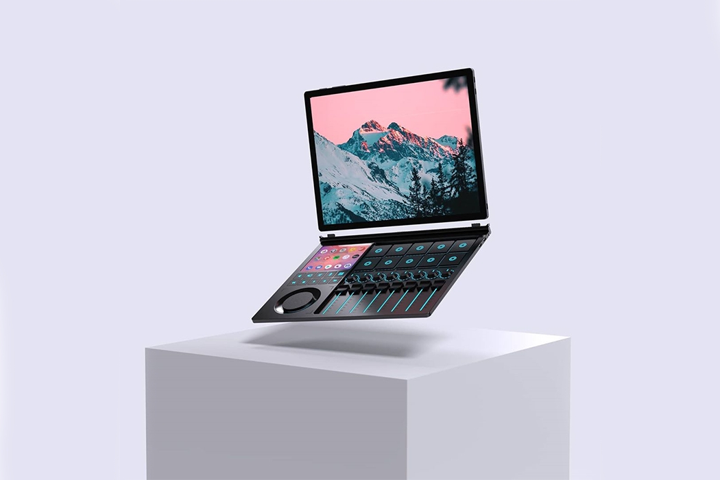 Notebook computer，Flat，multi-function，modularization，