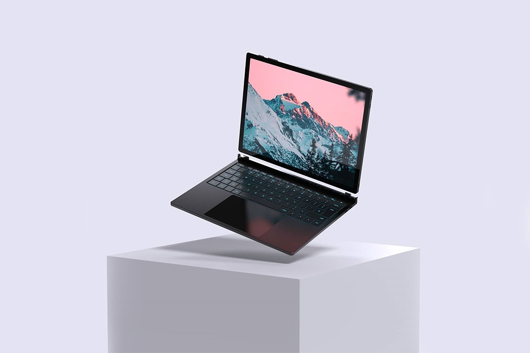 Notebook computer，Flat，multi-function，modularization，