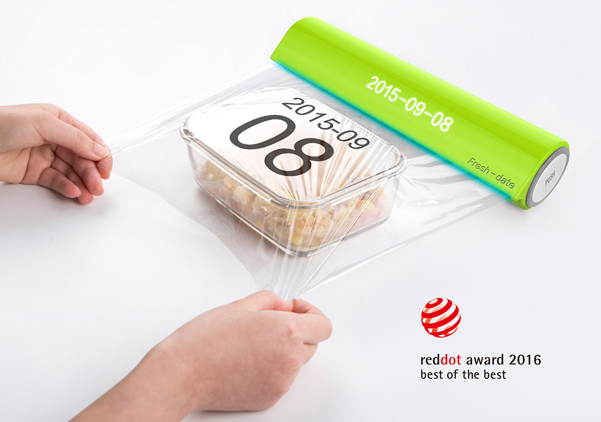 Fresh keeping film，date，Quality assurance，red dot，