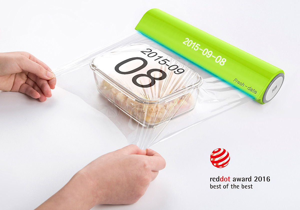 Fresh keeping film，date，Quality assurance，red dot，