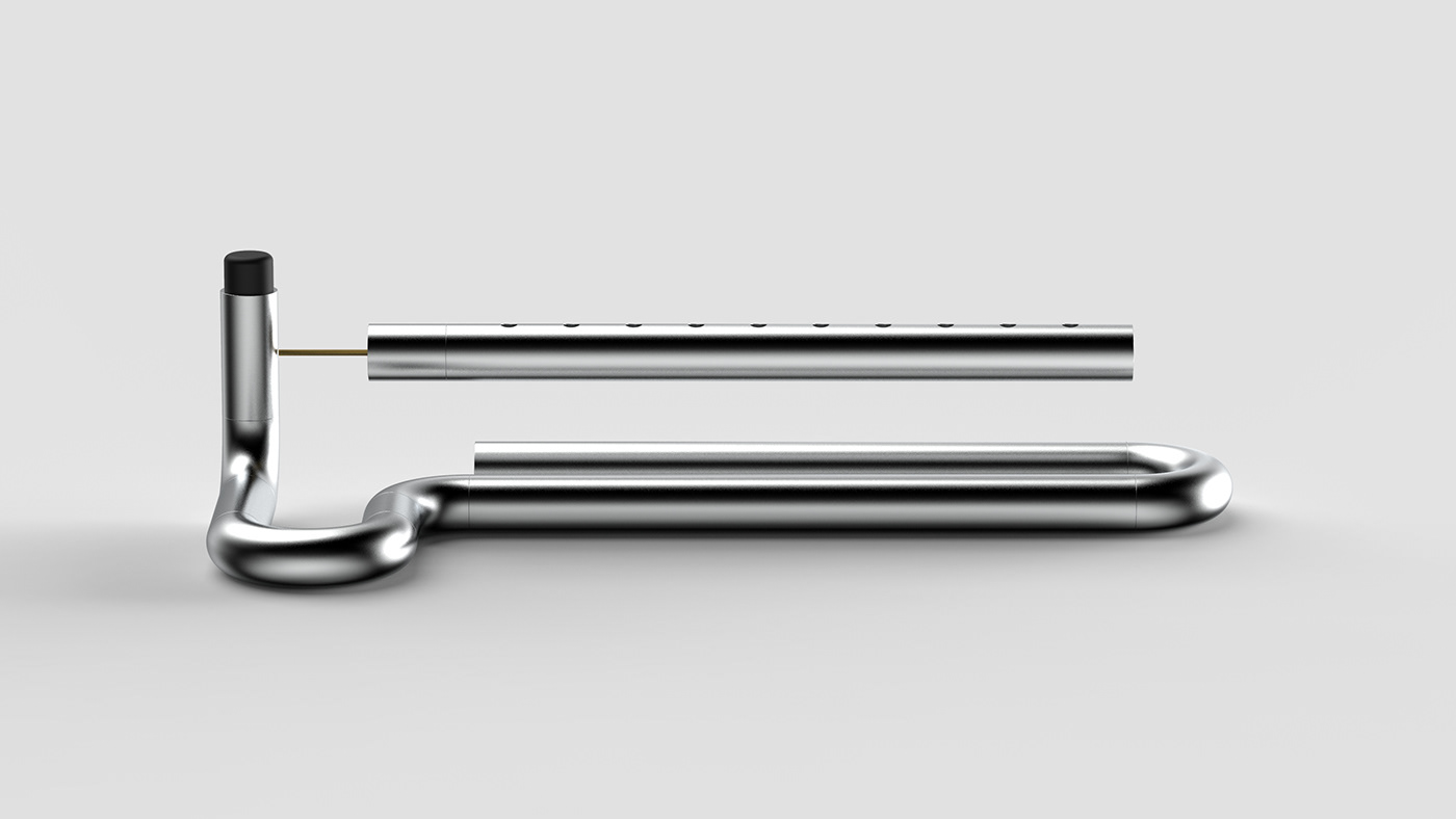 Incense burner，concept，aluminium，suspension，