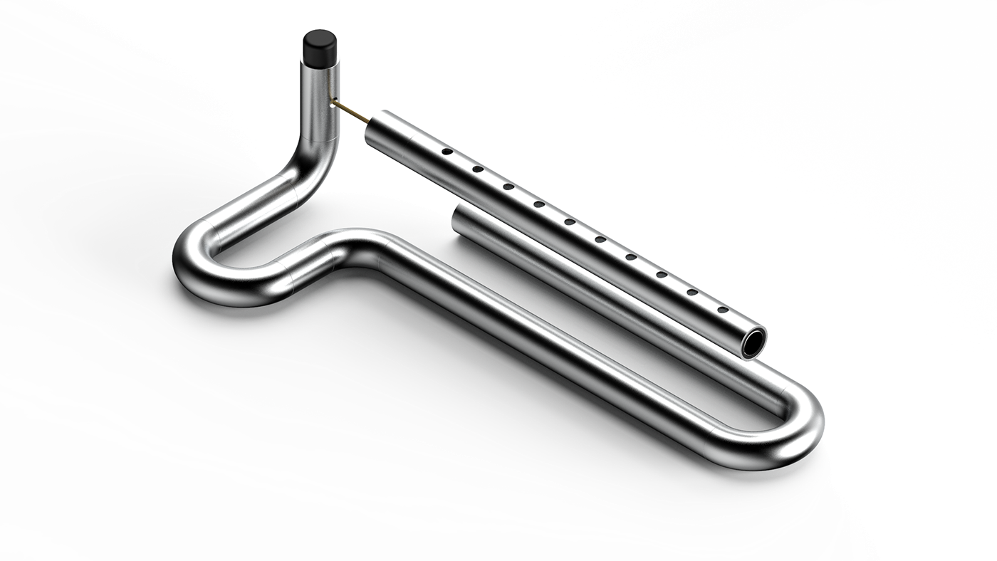 Incense burner，concept，aluminium，suspension，