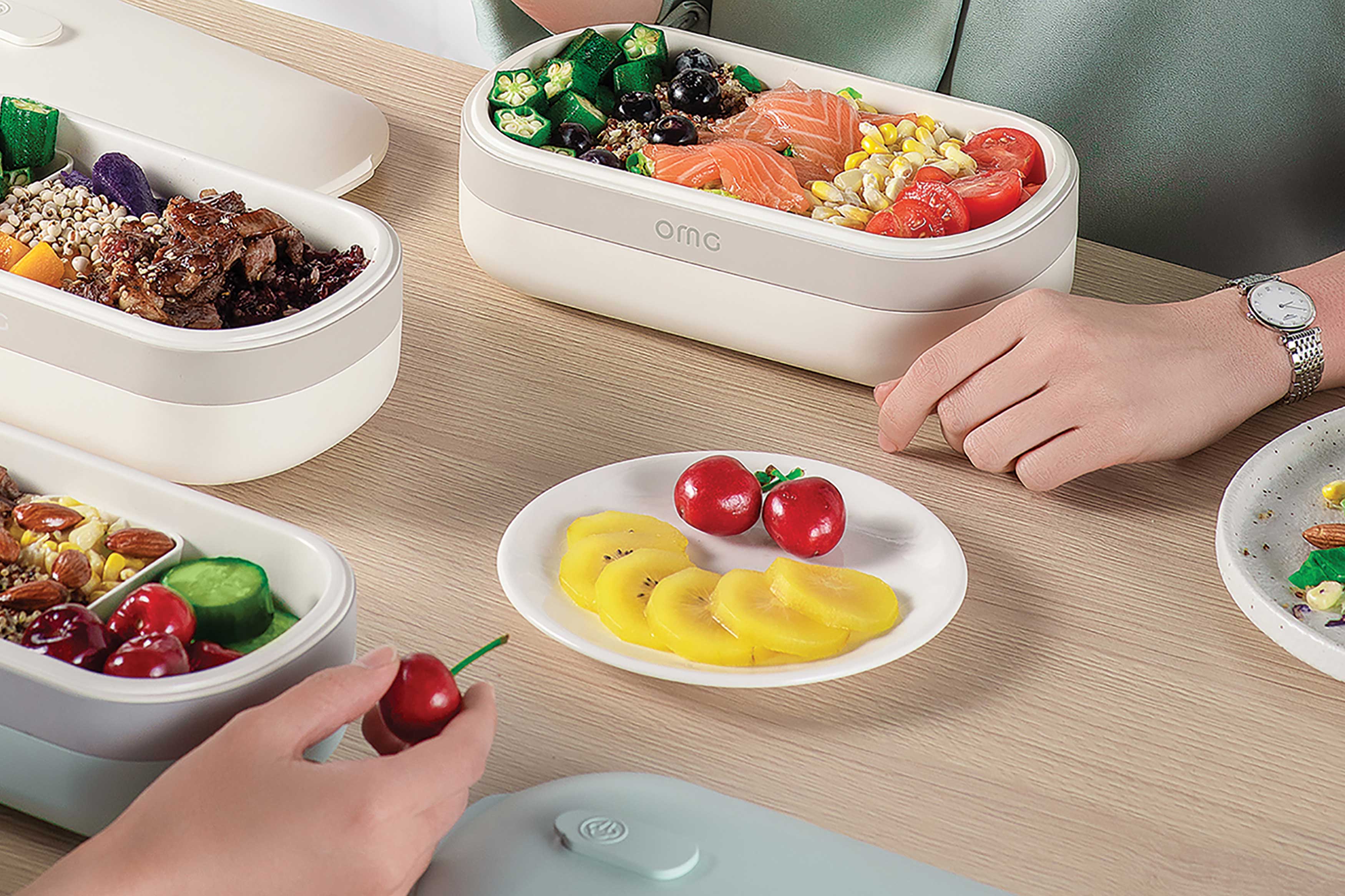 2020 red dot design concept award，OMG-Bento Box，Lunch box，Thermal insulation lunch box，